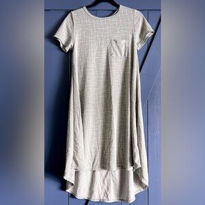 LulaRoe Carly dress Mint/Sage Green Size XS